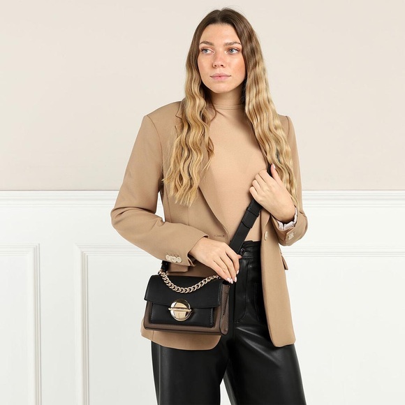 Marc Jacobs Leather Crossbody Bag The Tuck Lock
Black & Brown Colorblock - Picture 2 of 13